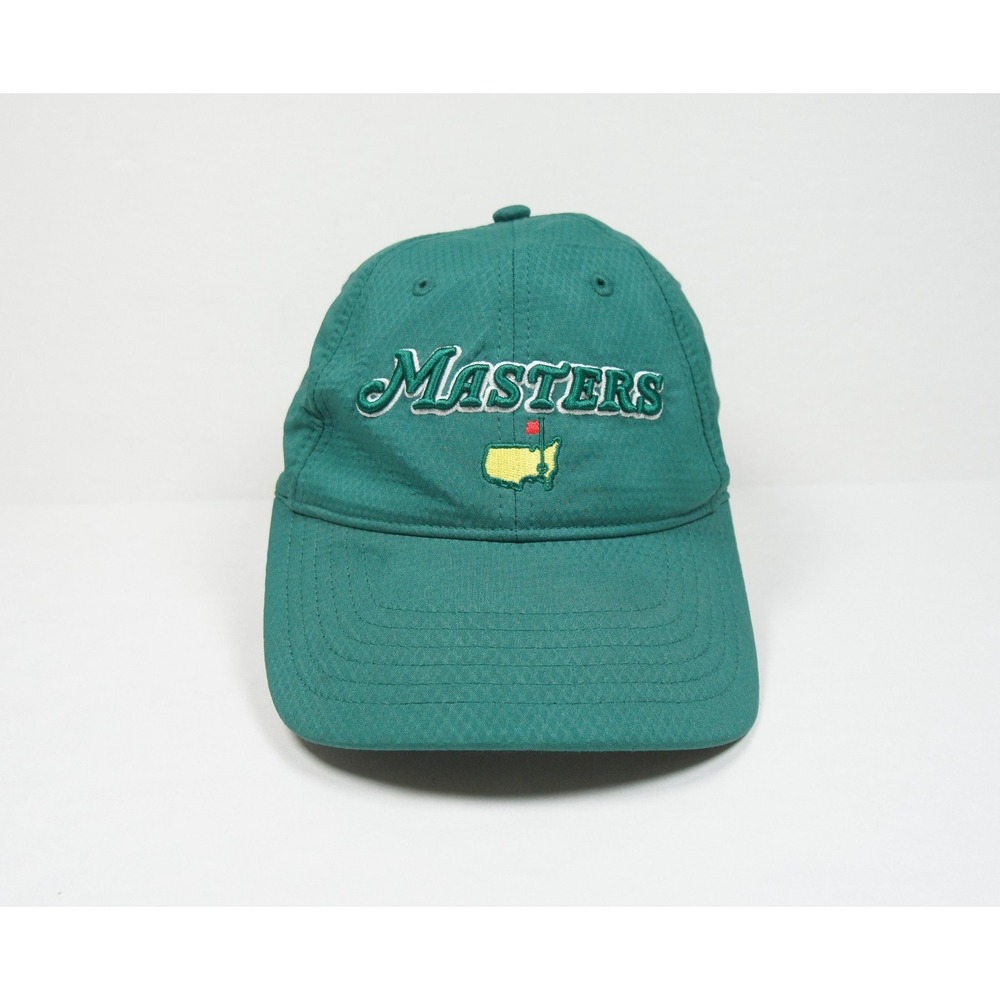 Masters Hat Adult Green Augusta National Golf Adjustable Performance Dad Cap